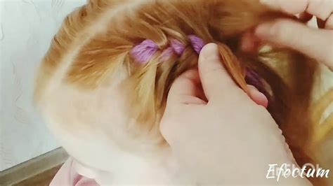 Бюджетные косички для девочек! - YouTube