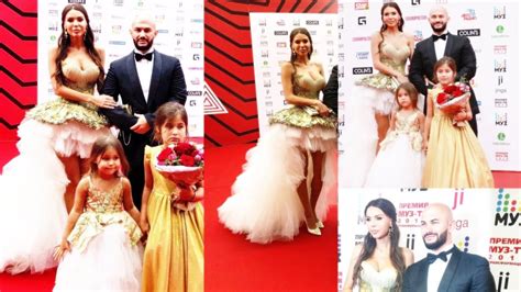 Джиган и Оксана Самойлова с дочками на Премии «Муз Тв 2018 ...