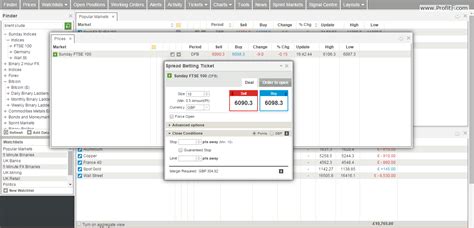 spread betting  trading