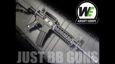 WE M4 RIS AEG - YouTube