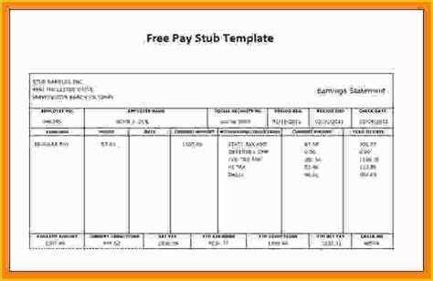 35 Free Fake Check Stubs Template | Heritagechristiancollege