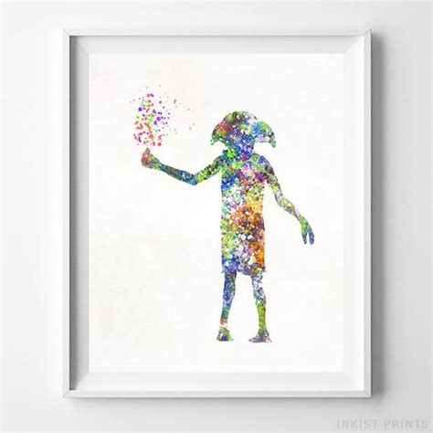 Dobby Watercolor at PaintingValley.com | Explore collection of Dobby ...