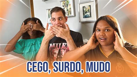 Surdo Mudo Cego - DESAFIO DO CEGO, SURDO E MUDO | Rxpow - YouTube