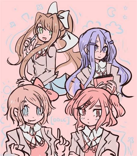 Pin en DDLC | Diseño de personajes, Club de lectura, Personajes de anime