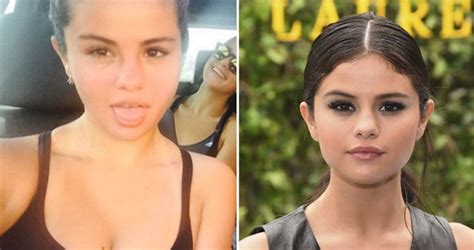 21 Celebrities Without Makeup Before And After - Grazia