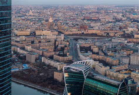 Вид на Москву с башни ОКО (Москва-Сити) | Фотосайт СуперСнимки.Ру