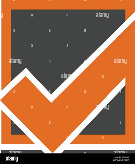 check mark icon vector illustration design template stock vector image