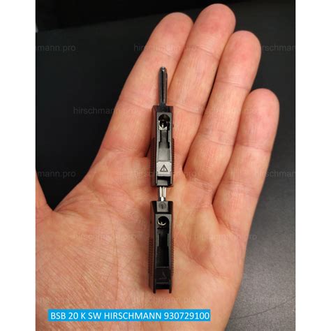 Разъем BSB 20 K BLACK, 930729100