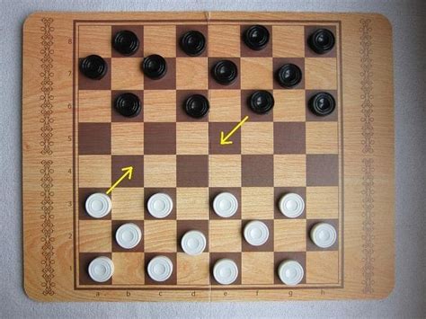 Описание настольной игры шашки