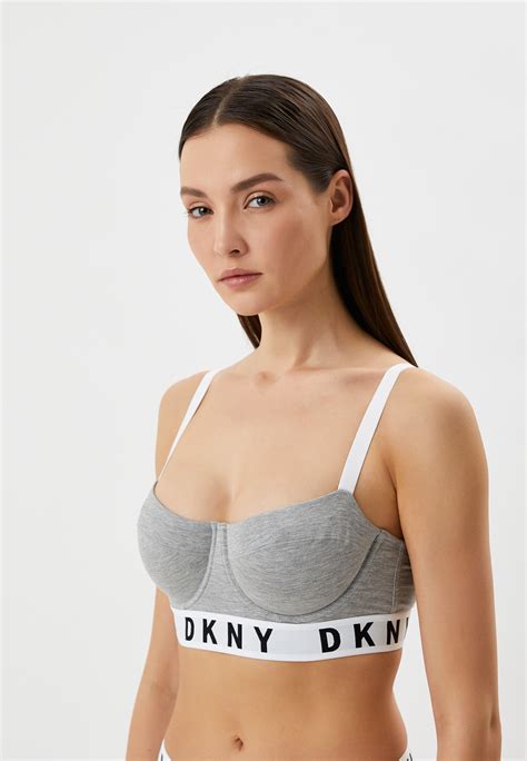 Бюстгальтер DKNY COZY BOYFRIEND, цвет: серый, MP002XW0THDP — купить в ...