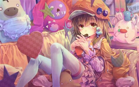 Kawaii Cute Girl Anime Wallpapers - Wallpaper Cave