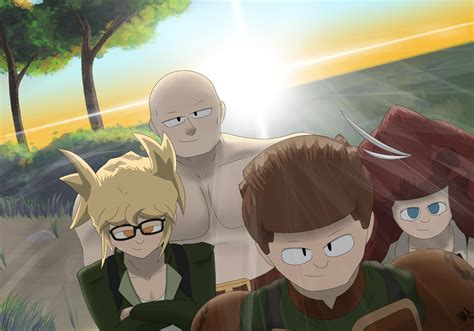 ArtStation - Finding a Hero - Cast Illustration