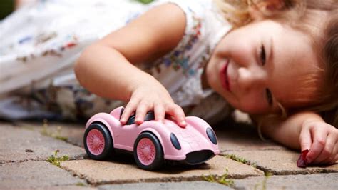 GREEN TOYS RACE CAR, PINK | The Toy Insider