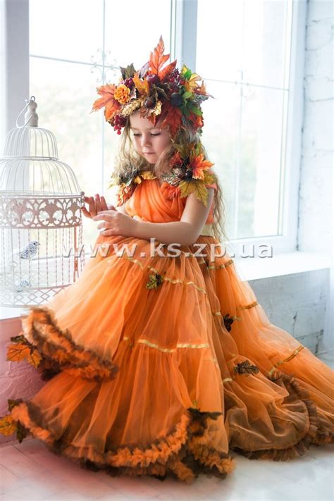 Платье на осенний утреник | Fall fairy costume, Kids dress, Woodland ...