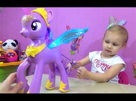 Большая Искорка Май Литл Пони закрывает открывает глаза!!! My Little ...