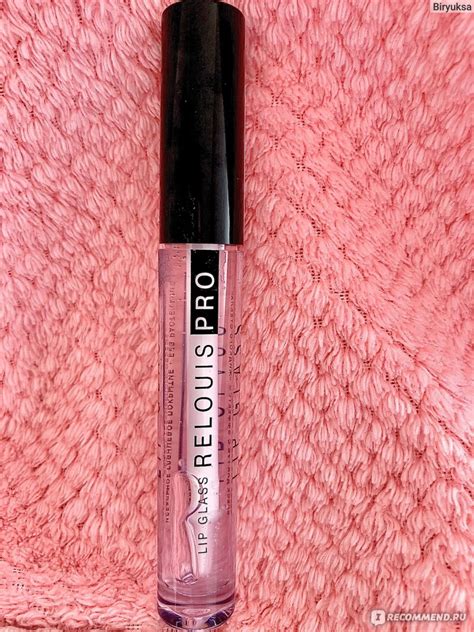 Блеск для губ Relouis / Релуи PRO Lip glass с эффектом жидкого стекла ...