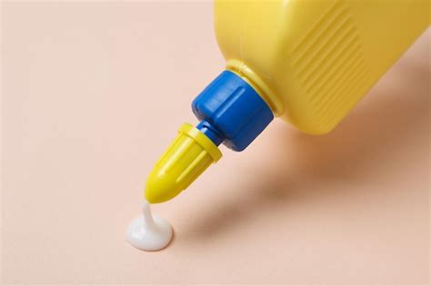 Premium Photo | Concept of different office stationery with glue