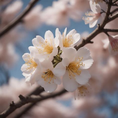Premium Photo | Flower japanese apricot