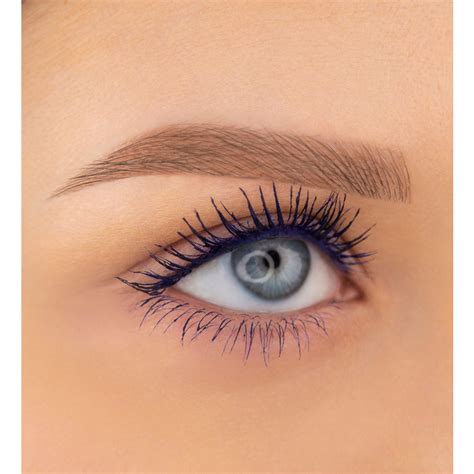 LUX visage (люкс визаж) Тушь Perfect Color веер пышных ресниц BLUE ...