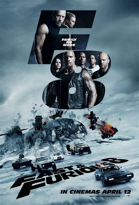 Fast and Furious 8 Poster | HeyUGuys