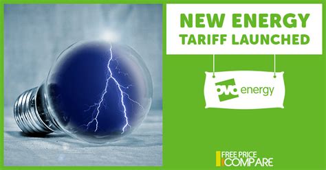 New Energy Tariffs Launched By OVO Energy | FreePriceCompare