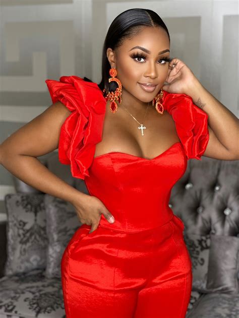 UNDERESTIMATED JUMPSUIT - RED (PRE ORDER MAY 30) - LARGE ( PRE ORDER