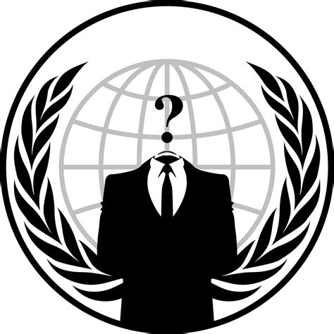 Anonymous PNG With Transparent Background