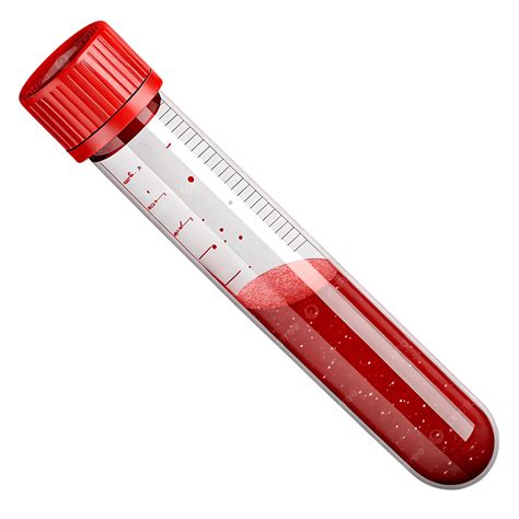 Blood Collection Tube With Red Cap For Laboratory Testing And Medical