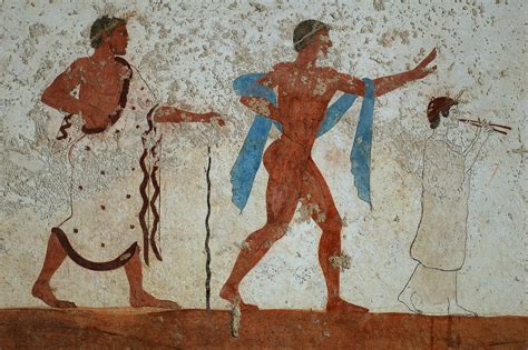 Tomb of the Diver, Paestum (Campania, Italy) / Graf van de Duiker ...