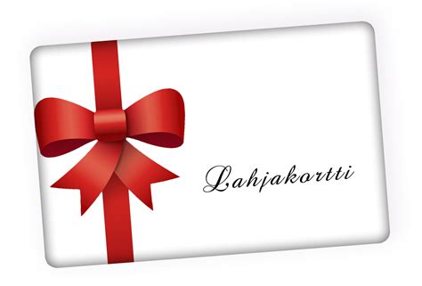 Lahjakortti valitsemallanne summalla - Kristallikuva.fi verkkokauppa