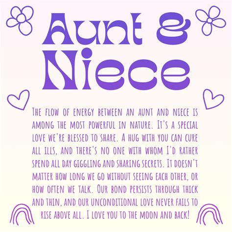 Aunt-Niece Gift Box Set | Niece quotes, Niece quotes from aunt, Aunt niece