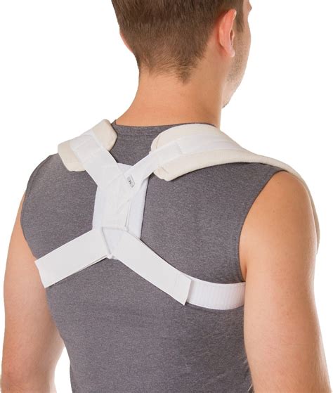 BraceAbility Figure 8 Clavicle Brace & Posture Support Strap - Medium