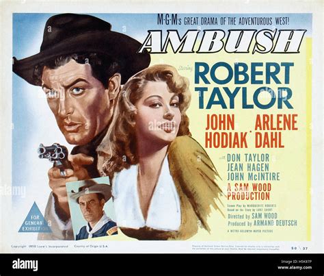 Ambush (1950) - Movie Poster Stock Photo - Alamy