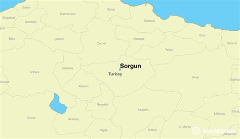 Where is Sorgun, Turkey? / Sorgun, Yozgat Map - WorldAtlas.com
