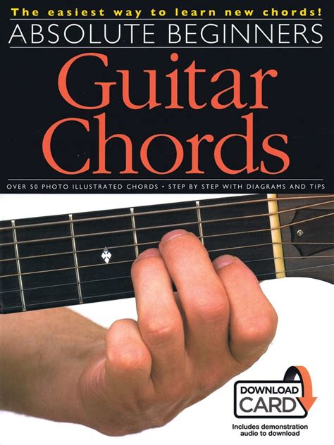 Absolute Beginners - Guitar Chords Book - easy to learn play chords by photo! – South Coast Music