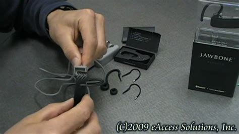 Jawbone 2 Bluetooth Headset Demo and Bluetooth Pairing Procedure - YouTube
