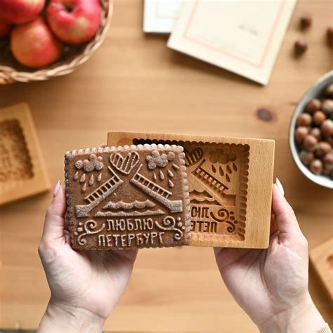 Пряничные доски: купить деревянные формы для печатных пряников в ...
