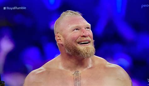 Brock Lesnar Wins The WWE Men's Royal Rumble Match