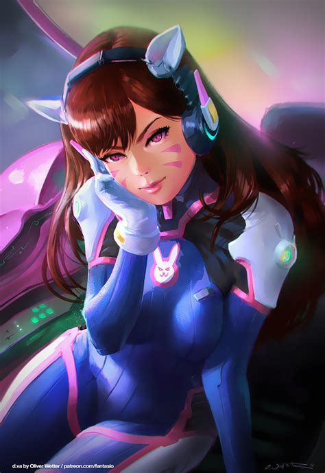 Hana d.va Song - Overwatch Fanart on Behance