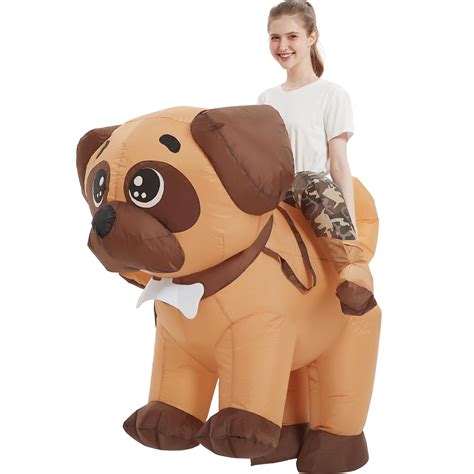 RQUXMT Blow Up Party Costumes,Inflatable Costume Adult,Dog Inflatable