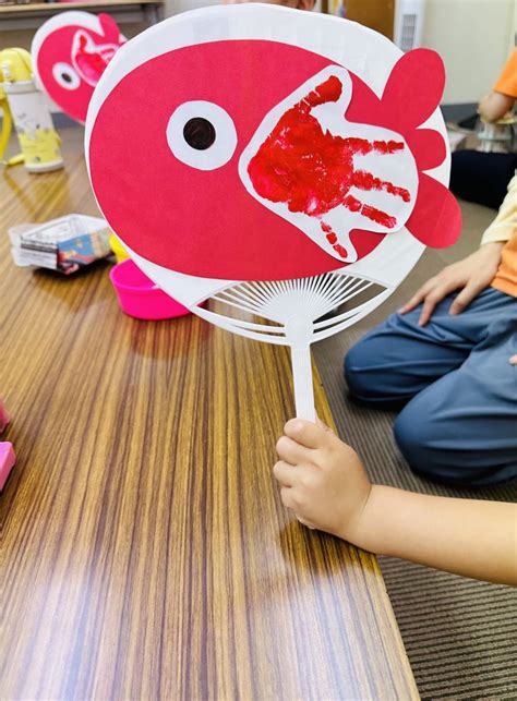 🎋7月🎋手形うちわ作り・運動あそび🐟小集団療育🐟【沼津校】 | 沼津教室 | こどもサポート教室 きらり、あいあい、クラ・ゼミ