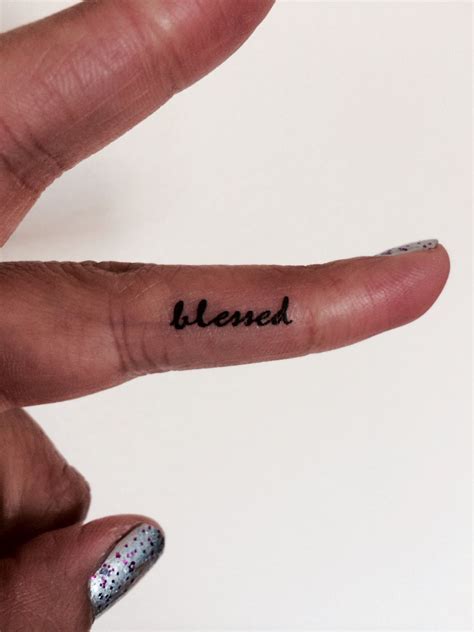 Top more than 74 small blessed tattoos super hot - in.eteachers