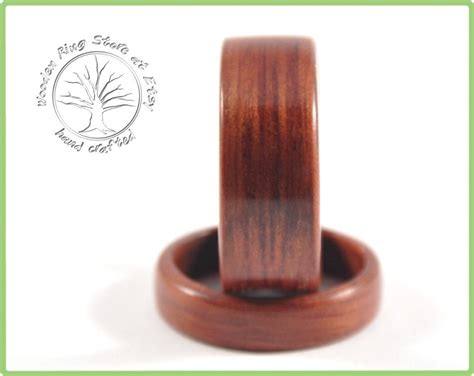 Wooden Wedding Bands Wood Wedding Bands Wedding Band Set - Etsy