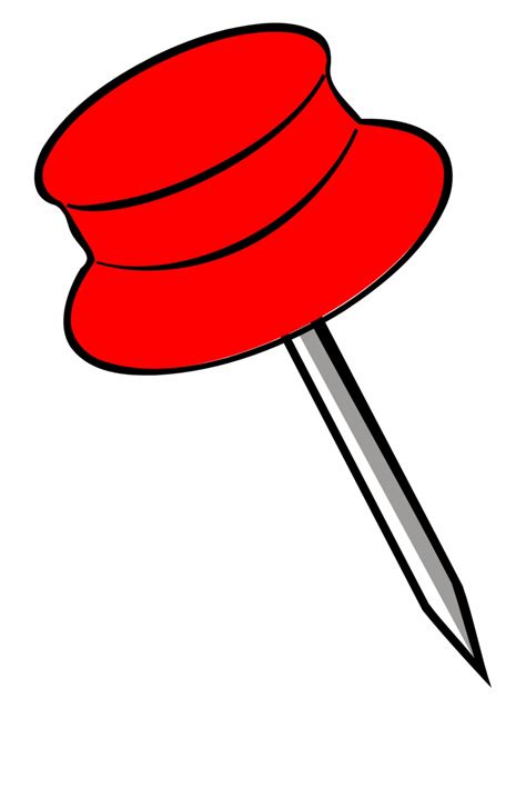 push pin clipart transparent background   push pin