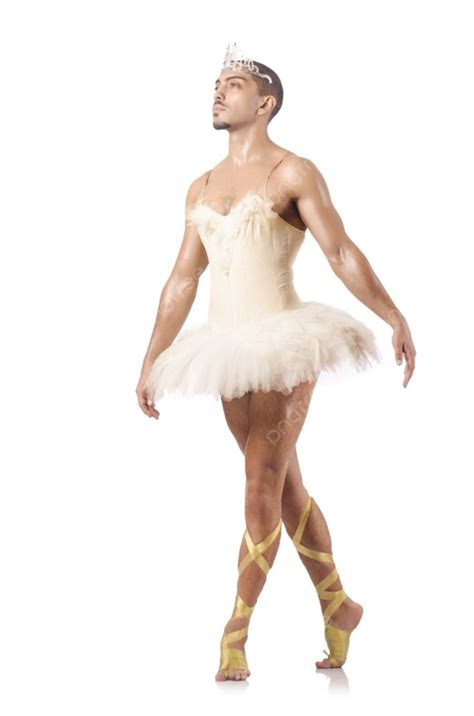Fondo Hombre En Ballet Tutu Aislado Blanco E Imagen Para Descarga ...