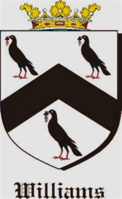 Williams Family Crest Coat Of Arms