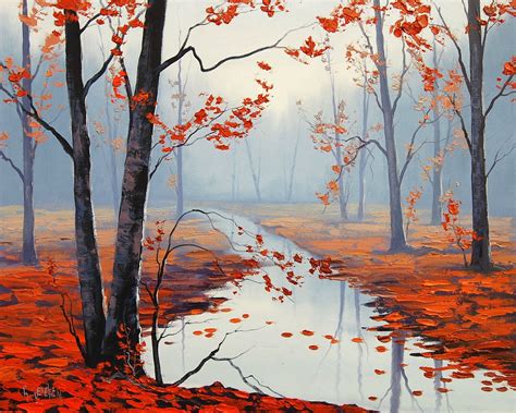 Рисунки осеннего пейзажа (90 фото) • Прикольные картинки | Klike.net