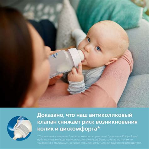 Соска для кормления Philips Avent Anti-colic с 6месяцев 2шт SCY764/02 ...