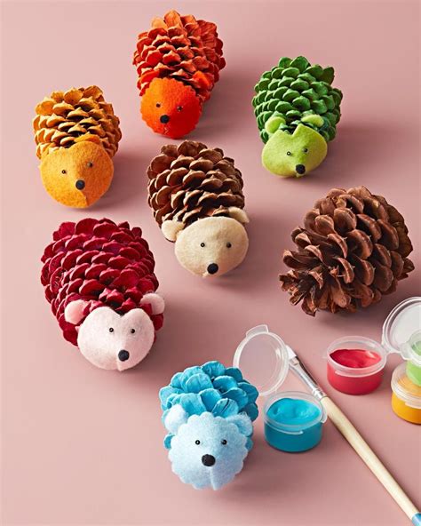 Fall Nature Crafts Cone Critters | Nature crafts kids, Pinecone crafts ...