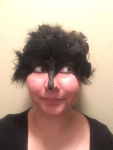 crow makeup